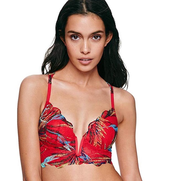 PINK Victoria’s Secret date Push up Bra Tropical - Picture 7 of 11